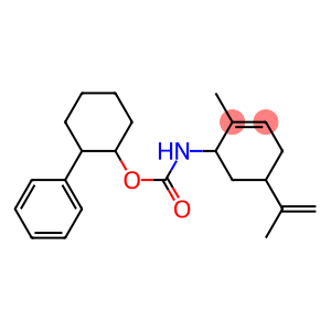 5-isopropenyl-2-methyl-1-(N-(2-phenylcyclohexyloxycarbonyl)amino)-2-cyclohexene