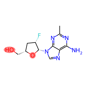 9-(2,3-Dideoxy-2-fluoro-β-D-threo-pentofuranosyl)-2-methyl-9H-purine-6-amine
