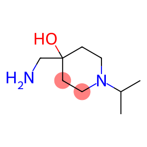 4-Piperidinol,4-(aminomethyl)-1-(1-methylethyl)-(9CI)