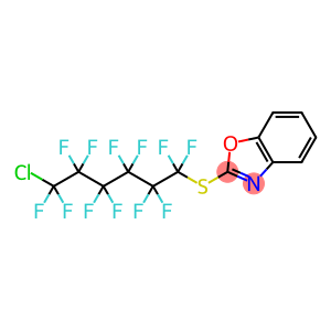 Benzoxazole, 2-[(6-chloro-1,1,2,2,3,3,4,4,5,5,6,6-dodecafluorohexyl)thio]-