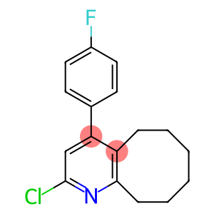 2-氯-4-(4-氟苯基)-5,6,7,8,9,10-六氢环辛烷并[B]吡啶