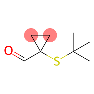 Cyclopropanecarboxaldehyde, 1-[(1,1-dimethylethyl)thio]- (9CI)