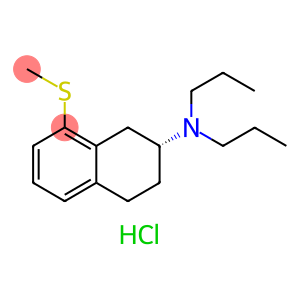 2-Naphthalenamine, 1,2,3,4-tetrahydro-8-(methylthio)-N,N-dipropyl-, hydrochloride, (2R)-