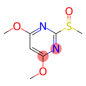 4,6-DIMETHOXY-2-METHYLSULFINYLPYRIMIDINE