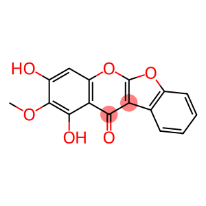 1,3-Dihydroxy-2-methoxy-11H-benzofuro[2,3-b][1]benzopyran-11-one