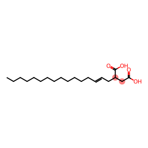 Butanedioic acid, 2-hexadecenyl-, (E)- (9CI)