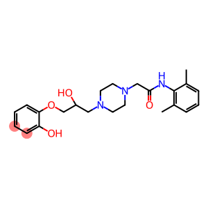 [2H5]-O-Desmethylranolazine