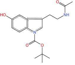 N-Acetyl-N-tert-butoxycarbonyl Serotonin