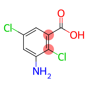 2,5-Dichloro-3-aminobenzoic acid