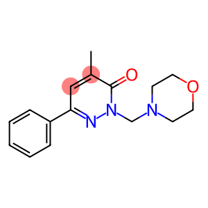 4-Methyl-2-morpholinomethyl-6-phenyl-3(2H)-pyridazinone