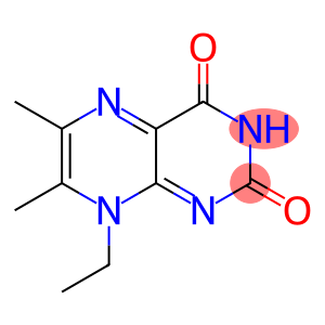 8-Ethyl-6,7-dimethyl-2,4(3H,8H)-pteridinedione