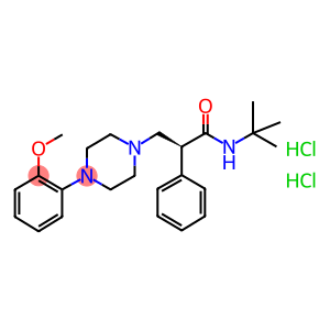 N-(1,1-二甲基乙基)-4-(2-甲氧基苯基)-ALPHA-苯基-1-哌嗪丙酰胺