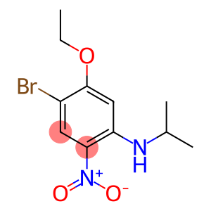 Benzenamine, 4-bromo-5-ethoxy-N-(1-methylethyl)-2-nitro-