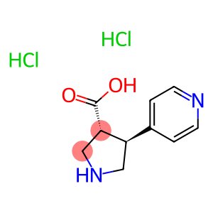 RAC-(3R,4S)-4-(吡啶-4-基)吡咯烷-3-羧酸二盐酸盐,反式