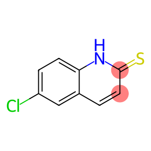 2(1H)-Quinolinethione, 6-chloro-