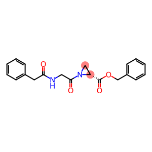 N-(phenylacetyl)glycylaziridine-2-carboxylate phenylmethyl ester