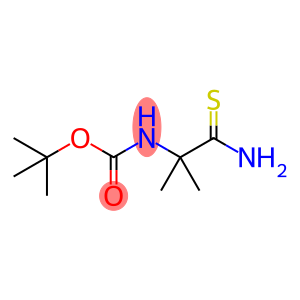 叔-丁基 N-(1-氨基甲硫杂酰-1-甲基乙基)氨基甲酯