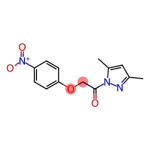 3,5-dimethyl-1-[(4-nitrophenoxy)acetyl]-1H-pyrazole