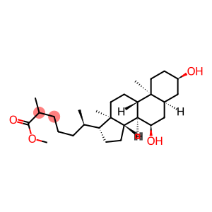 3α,7α-Dihydroxy-5β-cholestan-26-oic acid methyl ester