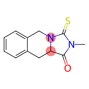 2-METHYL-3-THIOXO-2,3,10,10A-TETRAHYDROIMIDAZO[1,5-B]ISOQUINOLIN-1(5H)-ONE