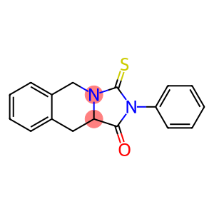 2-PHENYL-3-THIOXO-2,3,10,10A-TETRAHYDROIMIDAZO[1,5-B]ISOQUINOLIN-1(5H)-ONE