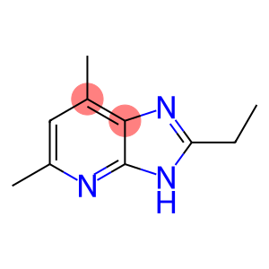 1H-IMIDAZO[4,5-B]PYRIDINE, 2-ETHYL-5,7-DIMETHYL-