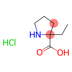 2-ethylpyrrolidine-2-carboxylic acid hydrochloride