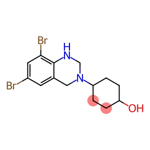 4-(6,8-Dibromo-1,4-dihydroquinazolin-3(2H)-yl)cyclohexan-1-ol