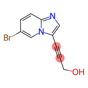 3-(6-溴咪唑并[1,2-A]吡啶-3-基)丙-2-炔-1-醇