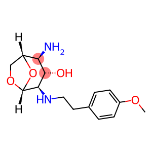 (1S,2S,3S,4R,5R)-2-amino-4-(4-methoxyphenethylamino)-6,8-dioxabicyclo[3.2.1]octan-3-ol