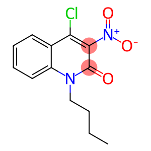 2(1H)-Quinolinone, 1-butyl-4-chloro-3-nitro-