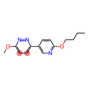 3-(6-butoxypyridin-3-yl)-6-methoxypyridazine