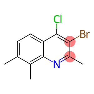 3-bromo-4-chloro-2,7,8-trimethylquinoline