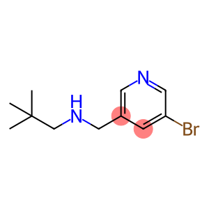 N-((5-bromopyridin-3-yl)methyl)-2,2-dimethylpropan-1-amine