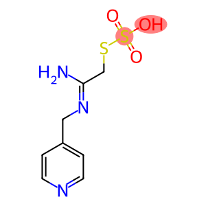 Thiosulfuric acid(H2S2O3), S-[2-imino-2-[(4-pyridinylmethyl)amino]ethyl] ester