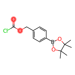 Carbonochloridic acid, [4-(4,4,5,5-tetramethyl-1,3,2-dioxaborolan-2-yl)phenyl]methyl ester