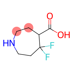 1H-Azepine-4-carboxylic acid, 5,5-difluorohexahydro-