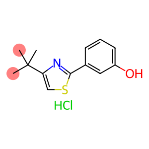 3-(4-tert-Butyl-1,3-thiazol-2-yl)phenol Hydrochloride