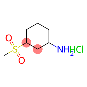 3-methanesulfonylcyclohexan-1-amine hydrochloride