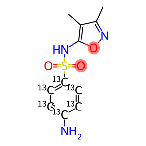 磺胺异恶唑-13C6