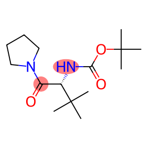 tert-butyl(R)-(3,3-dimethyl-1-oxo-1-(pyrrolidin-1-yl)butan-2-yl)carbamate