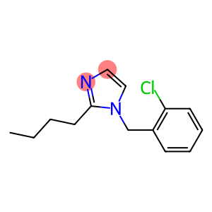 1H-Imidazole, 2-butyl-1-[(2-chlorophenyl)methyl]-