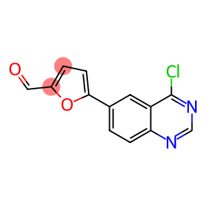 5-(4-Chloroquinazolin-6-yl)furan-2-carbaldehyde