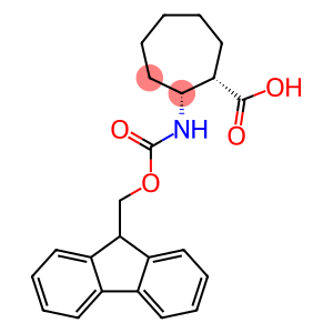 (1S,2R)-2-({[(9H-fluoren-9-yl)methoxy]carbonyl}amino)cycloheptane-1-carboxylic acid