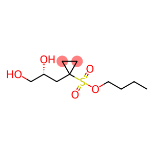 Cyclopropanesulfonic acid, 1-[(2R)-2,3-dihydroxypropyl]-, butyl ester