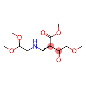 methyl 2-(((2,2-dimethoxyethyl)amino)methylene)-4-methoxy-3-oxobutanoate