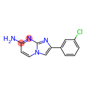 Imidazo[1,2-a]pyrimidin-7-amine, 2-(3-chlorophenyl)-