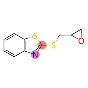 Benzothiazole, 2-[(oxiranylmethyl)thio]- (9CI)