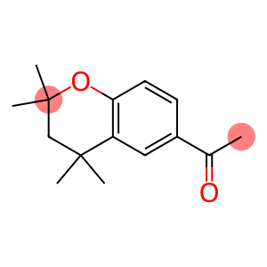 Ethanone, 1-(3,4-dihydro-2,2,4,4-tetramethyl-2H-1-benzopyran-6-yl)-