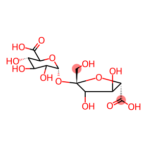 α-D-Glucopyranosiduronic acid, (5S)-D-lyxo-5-hexulo-5,2-furanosonosyl (9CI)